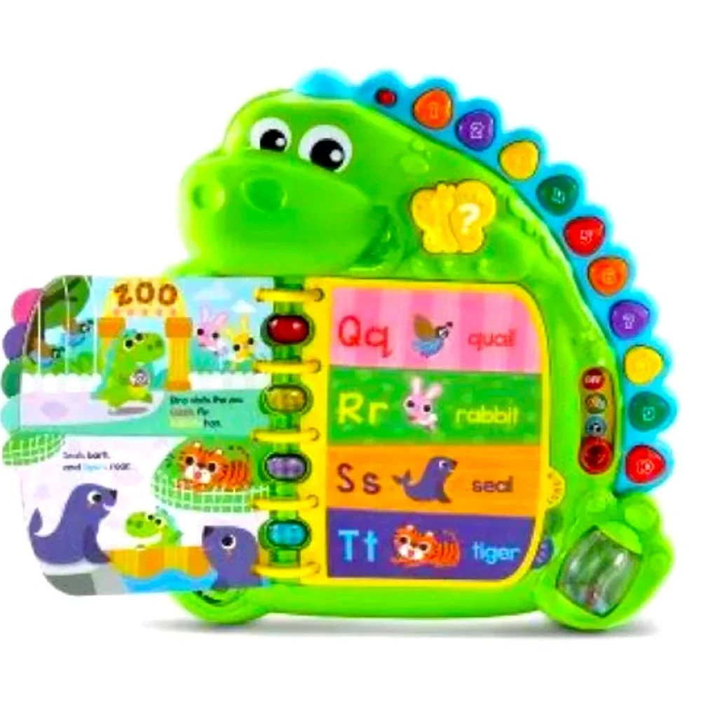 Leapfrog Dino”s Delightful Day Alphabet Book